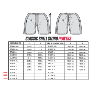 LHD Hockey Spieler Shells