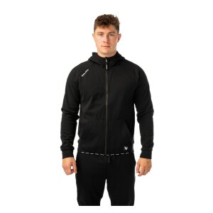BAUER Fleece Zip Hoodie Team Senior schwarz