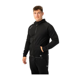 BAUER Fleece Zip Hoodie Team Senior Black
