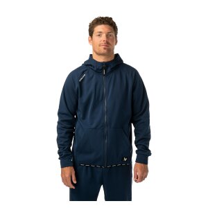 BAUER Fleece Zip Hoodie Team Senior navy