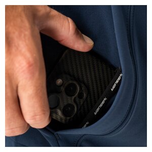 BAUER Fleece Zip Hoodie Team Senior navy