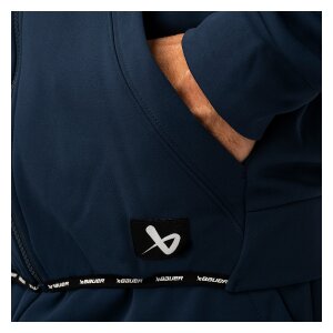 BAUER Fleece Zip Hoodie Team Senior navy