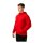 BAUER Fleece Zip Hoodie Team Senior rot