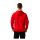 BAUER Fleece Zip Hoodie Team Senior rot