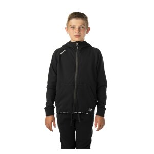 BAUER Fleece Zip Hoodie Team Junior schwarz