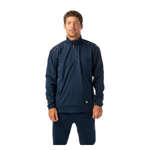 BAUER 1/2 Zip Fleece Team Senior navy