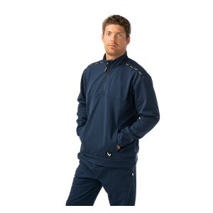 BAUER 1/2 Zip Fleece Team Senior navy