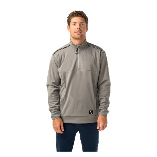 BAUER 1/2 Zip Fleece Team Senior grau
