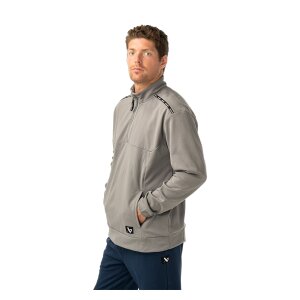 BAUER 1/2 Zip Fleece Team Senior grau