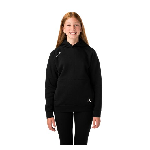 BAUER Team Hoodie Ultimate Junior black