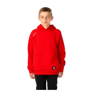 BAUER Team Hoodie Ultimate Junior rot