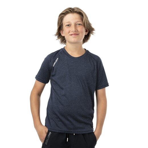 BAUER Team Tech T-Shirt Junior navy