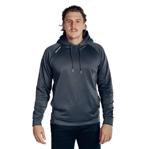 BAUER Team Tech Hoodie Senior grau